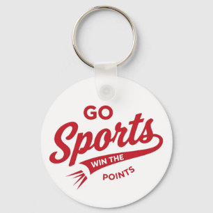 Go Sports Win the Points Key Ring