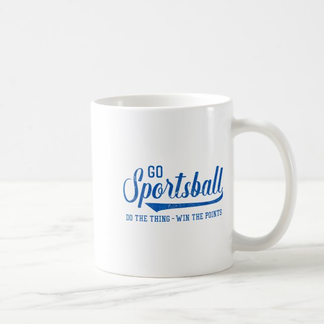 Go Srtsball! Do The Thing Win The Ints - Funny Srt Coffee Mug (Right)