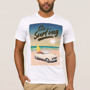 Go Surfing Travel poster! T-Shirt