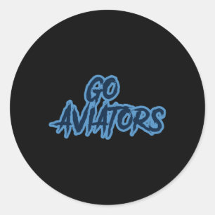 Go Team Columbus Football Tailgate Classic Round Sticker