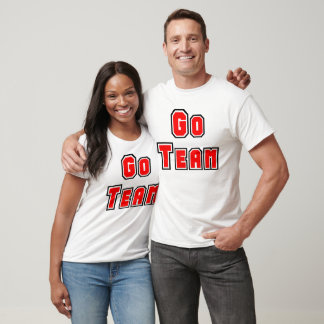 Go Team Red and Blue T-Shirt