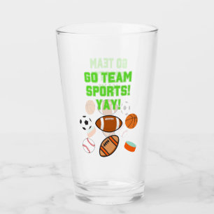 Go Team Sports Yay! Glass
