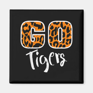 Go Tiger Men Women Kids Girls Youth Boys Teen Magnet