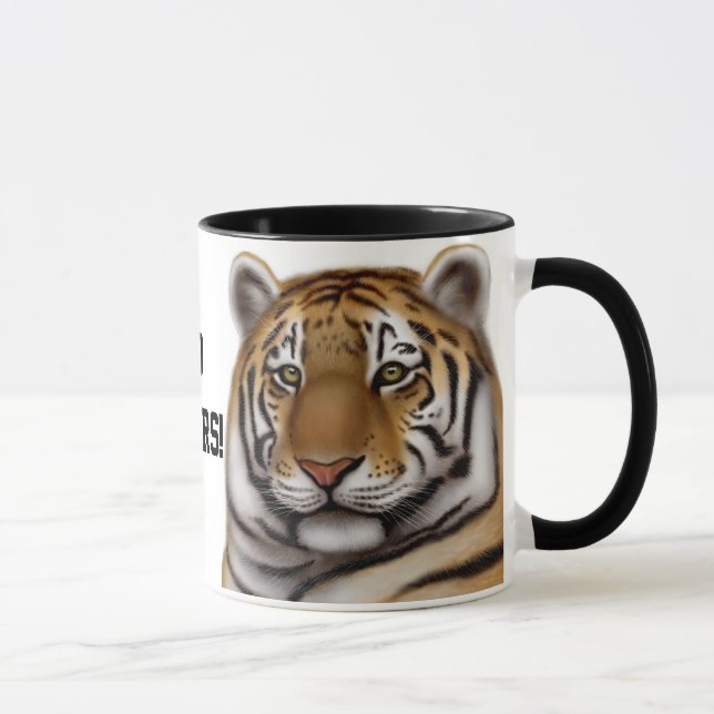 Go Tigers Team Mug (Right)