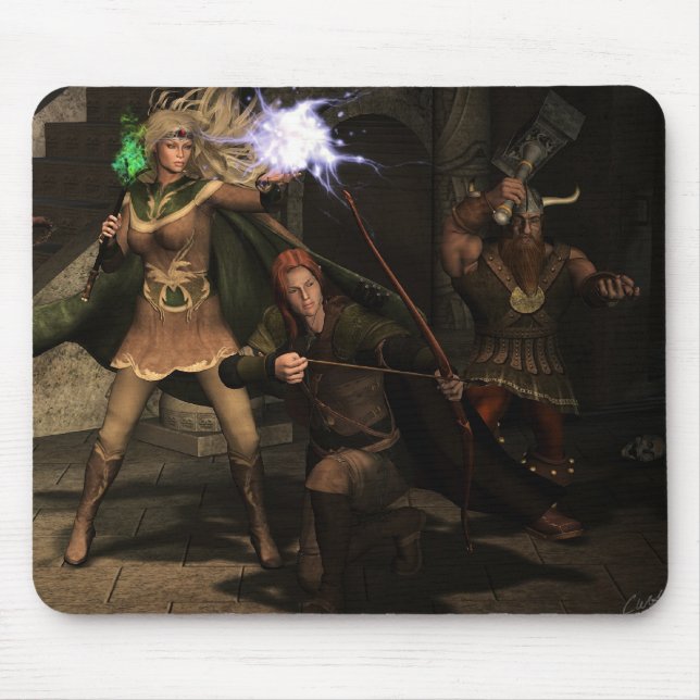 'Go Time' Mousepad (Front)