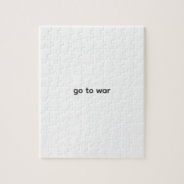 go to war puzzle (Vertical)