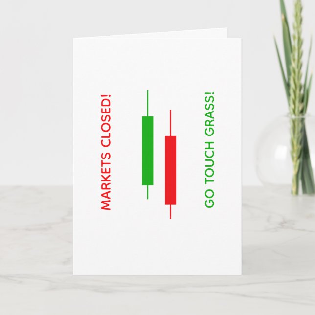Go touch grass card (Front)
