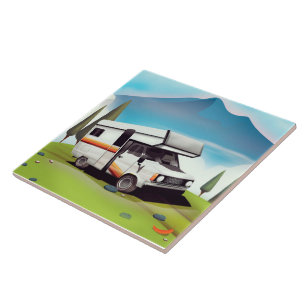 Go Travel, Visit mother natures Wilderness RV. Ceramic Tile