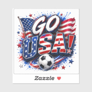 Go USA soccer fan American