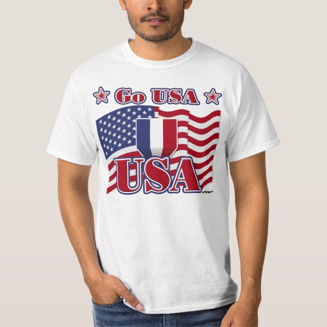 Go USA T-Shirt (Front)