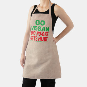 Go Vegan And No-One Gets Hurt, Vegan Apron