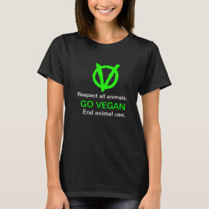 GO VEGAN! Display the Vegan Revolution logo! T-Shirt