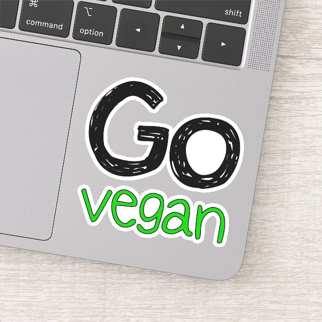 Go Vegan Green Animal Lovers (Detail)
