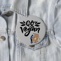 Go Vegan Person Hugging Cow