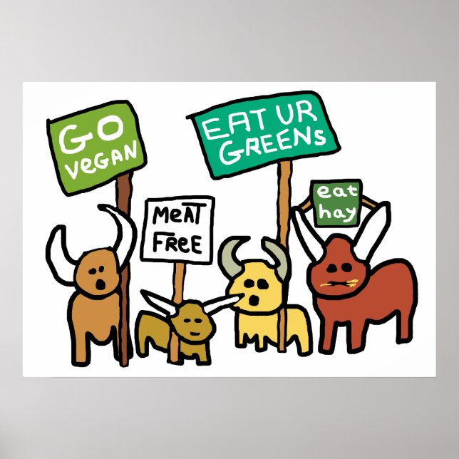 Go Vegan Poster (Front)