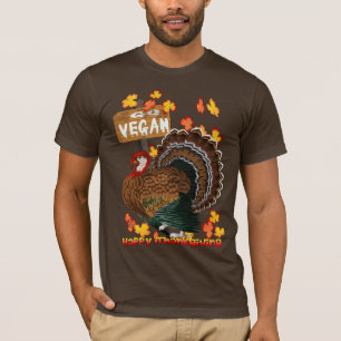 Go Vegan! Thanksgiving Shirts