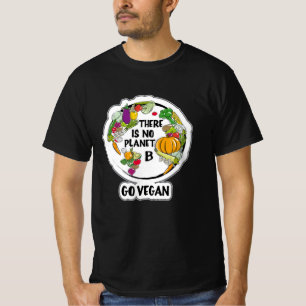 Go Vegan Vegetarian Veggie Veganism Food Gift Idea T-Shirt