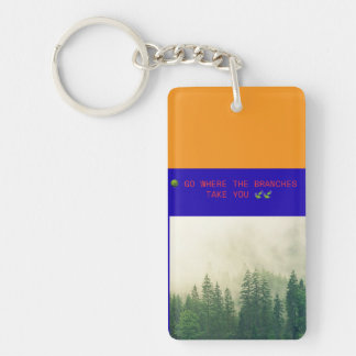 🌳 GO WHERE THE BRANCHES TAKE YOU 🍃 KEY RING