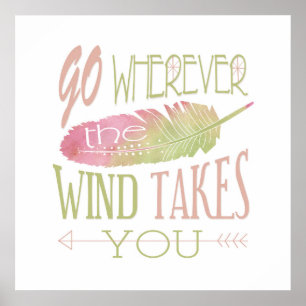 Go Wherever the Wind Takes You Poster