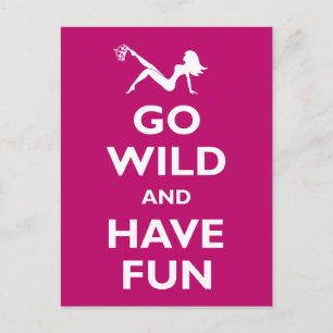 Go Wild Postcard