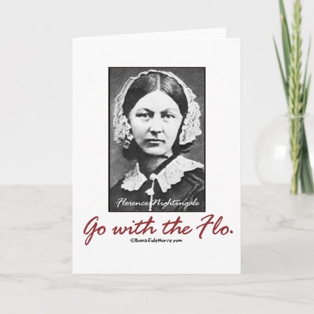 Go with Florence Nightingale Card (Front)