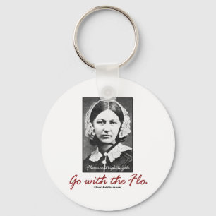Go with Florence Nightingale Key Ring