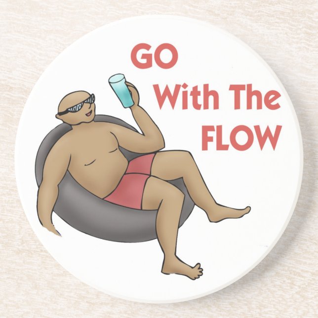 Go with the Flow Coaster (Front)