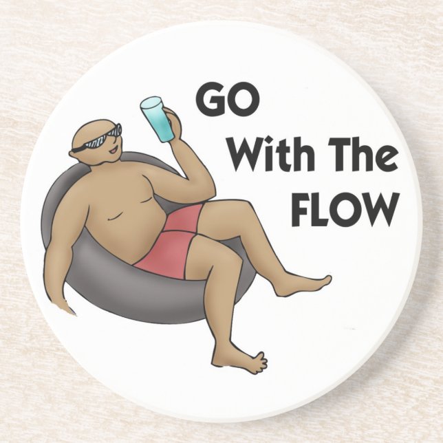 Go with the Flow Coaster (Front)
