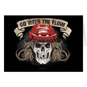 Go with the Flow (Hockey Hair) Red