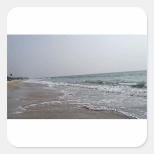 Goa Beach India Square Sticker