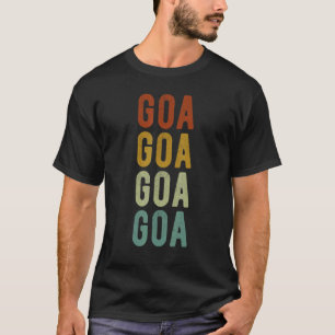 Goa City Philippines Retro T-Shirt