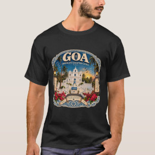 Goa Immaculate Conception Church Panaji – Vintage  T-Shirt