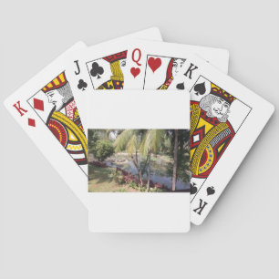Goa India Garden Playing Cards