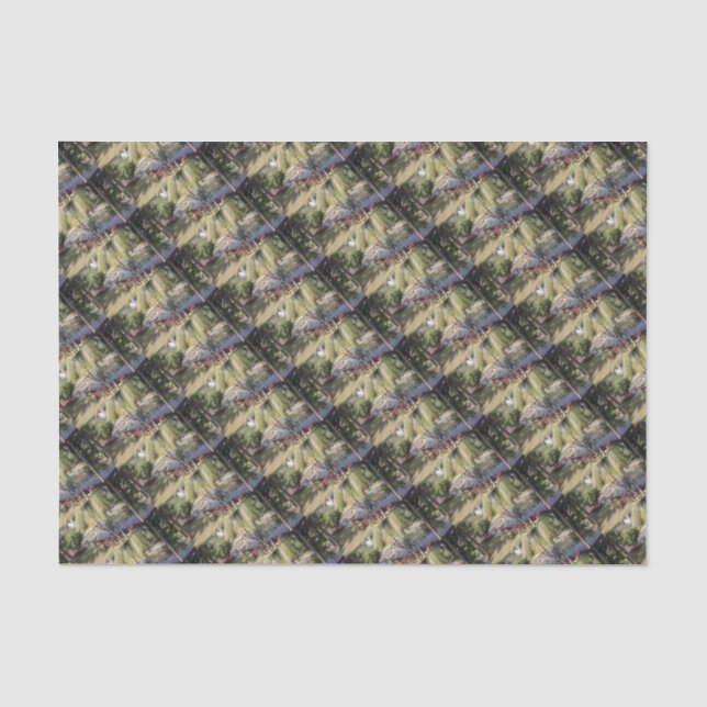 Goa India Garden Tissue Paper (Front)
