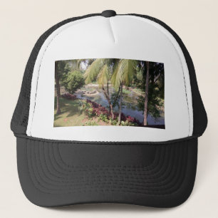 Goa India Garden Trucker Hat