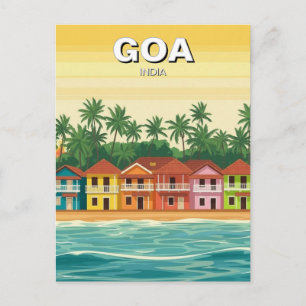 Goa India Postcard