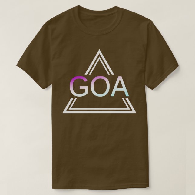 GOA Techno House Party EDM Festival Electro Rave 1 T-Shirt (Design Front)