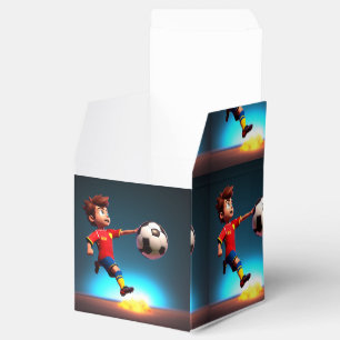 "Goal Bound: The Animated Boy's Perfect Kick" Favour Box
