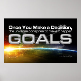 Goal Decision Poster