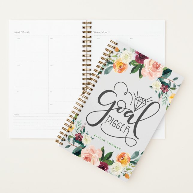 Goal Digger - Encouraging - Planner (Display)