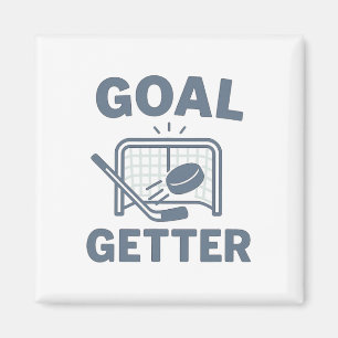 Goal Getter Hockey Motivation Sports Gift Players  Magnet