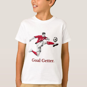 "Goal Getter" Inspirational Soccer T-Shirt