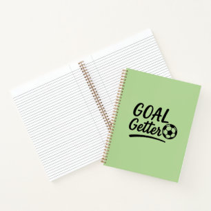 'Goal Getter' Vibrant Field Green Journal Gift