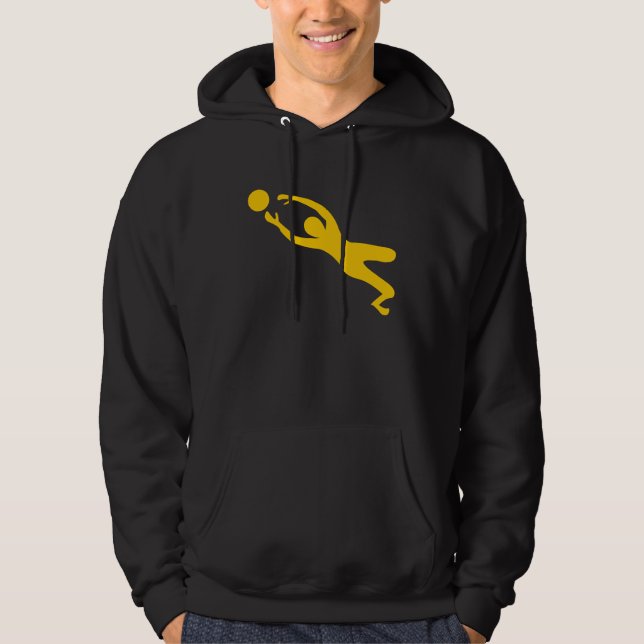 Goal Keeper - Amber Hoodie (Front)