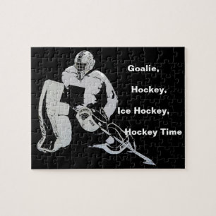 Goal Keeper - Ice Hockey Goalie Jigsaw Puzzle
