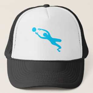 Goal Keeper - Sky Blue Trucker Hat