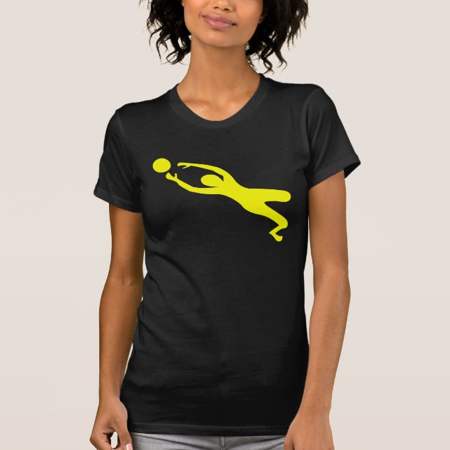 Goal Keeper - Yellow T-Shirt (Front)