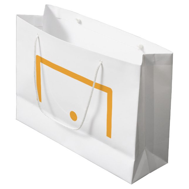 Goal Large Gift Bag (Front Angled)