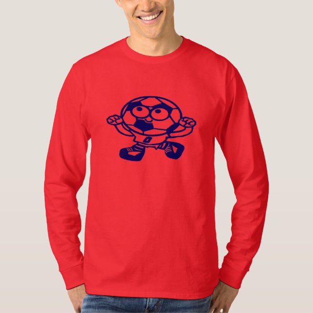 GOAL! Men’s Soccer Long-Sleeve Tee (Front)