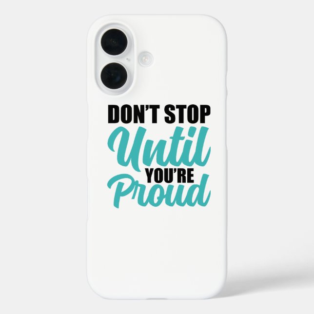 Goal-Orientated Achievement Quote Case-Mate iPhone Case (Back)